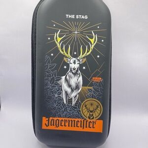 Jagermeister Black and Gold Toiletry Bag